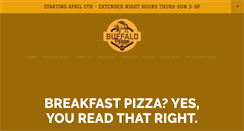 Desktop Screenshot of buffalobreakfastpizza.com